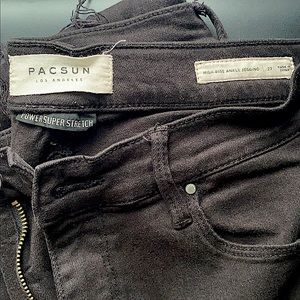 PAC Sun Black Ripped skinny Jeans